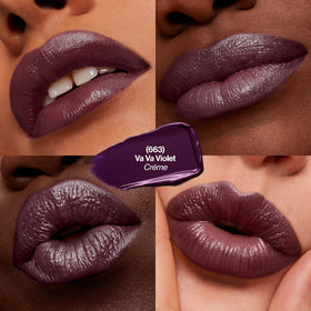 REVLON Super Lustrous Lipstick Va Va Violet 663 swatch on skin