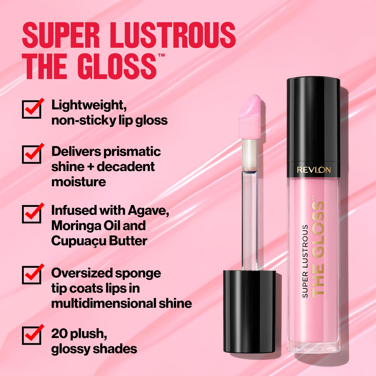 REVLON Super Lustrous The Gloss 203 Lean In packaging