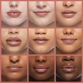 REVLON Super Lustrous The Gloss 215 Super Natural on lips