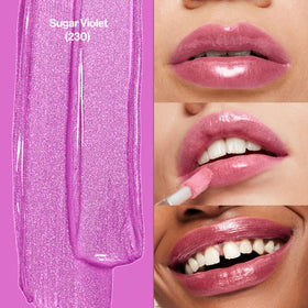 REVLON Super Lustrous The Gloss 230 Sugar Violet oversized applicator