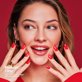 REVLON Super Lustrous The Gloss 232 Pink Obsessed in natural light
