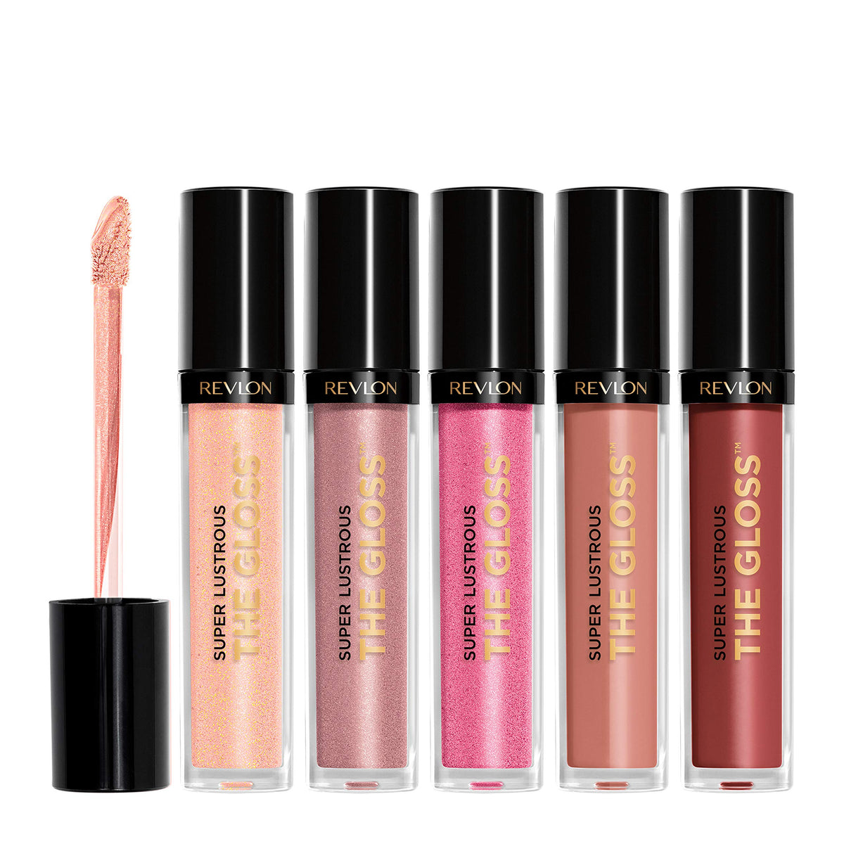 REVLON Super Lustrous The Gloss 5 Piece Lipgloss Gift Set packaging
