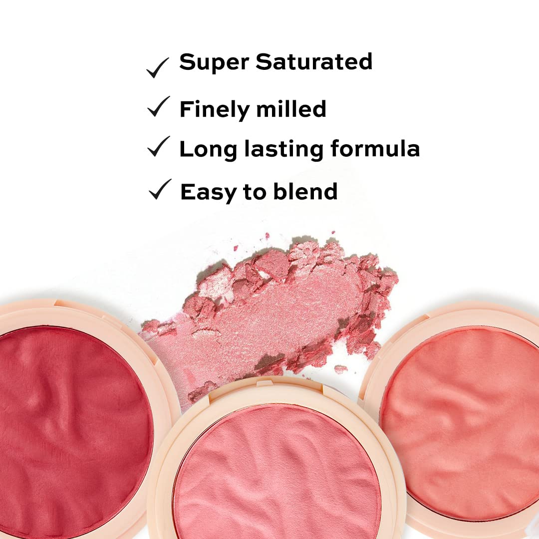 Revolution Blusher Reloaded Peach Bliss swatch on skin