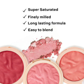 Revolution Blusher Reloaded Peach Bliss swatch on skin