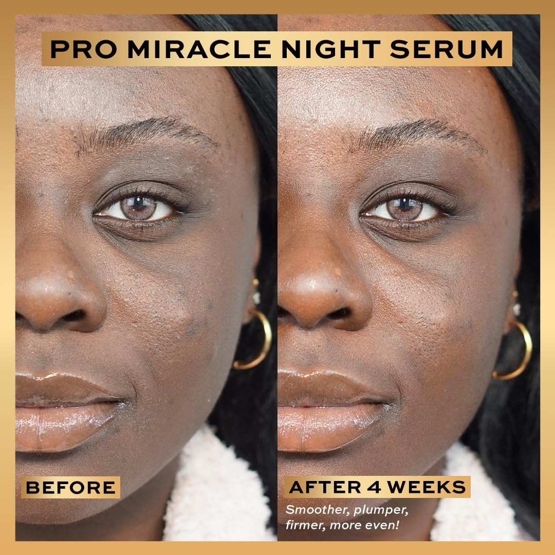 Revolution Pro Miracle Night Rescue Serum 1 oz side view