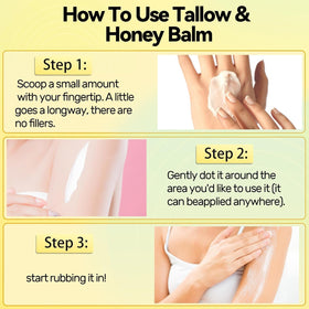 Rezebu Tallow and Honey Balm side view