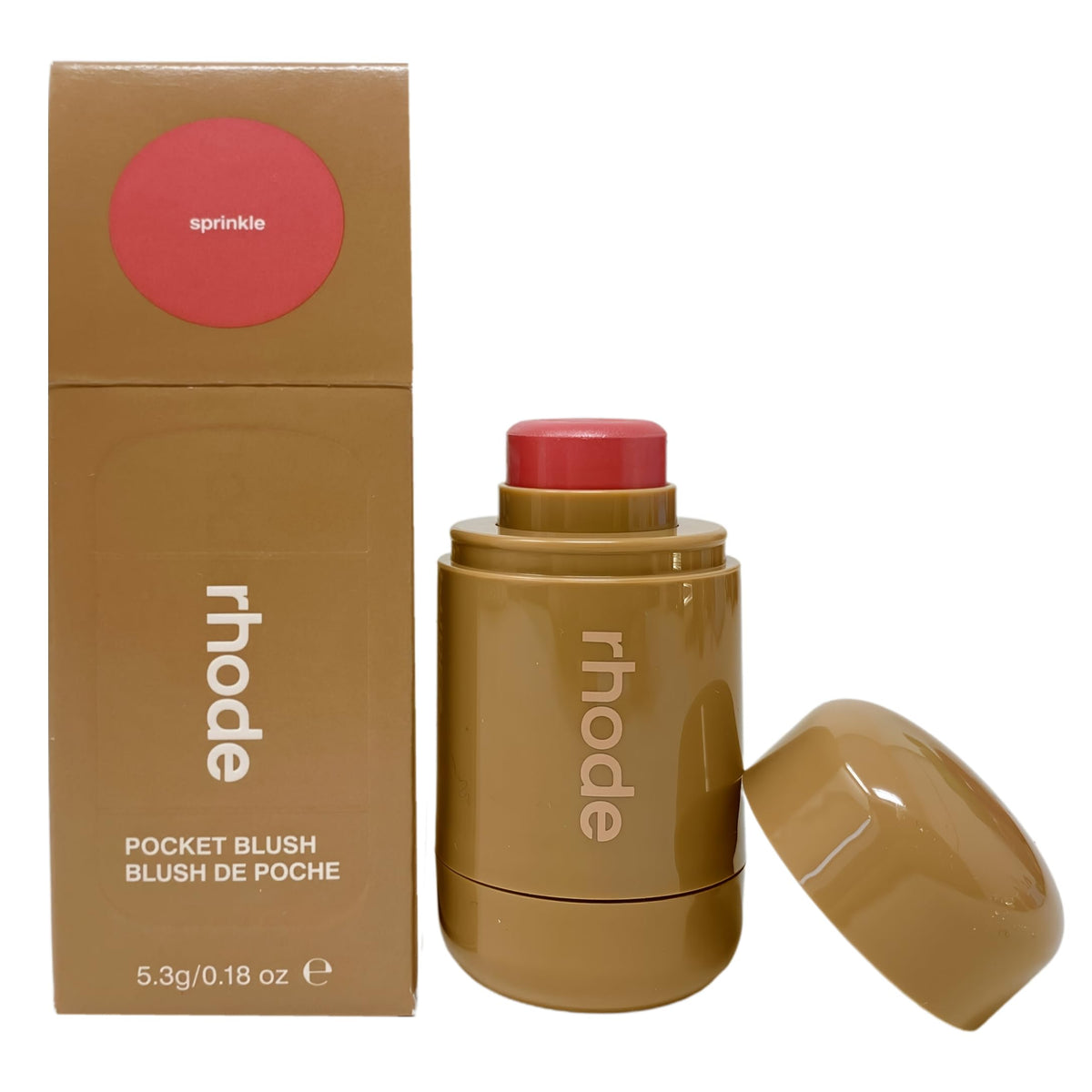 Rhode Pocket Blush Buildable Hydrating Cream Blush in Sprinkle front view
