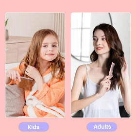 RHOS Mini Hair Brush in a handbag for travel