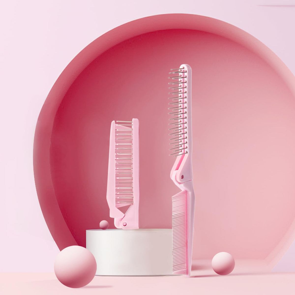 RHOS Mini Hair Brush packaging and product details