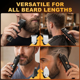 RICAF Beard Trimmer with USB charging cable
