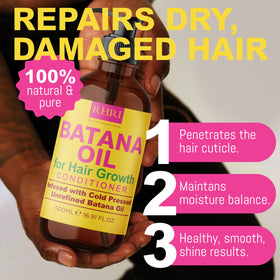 Rida Batana Oil Shampoo texture close-up