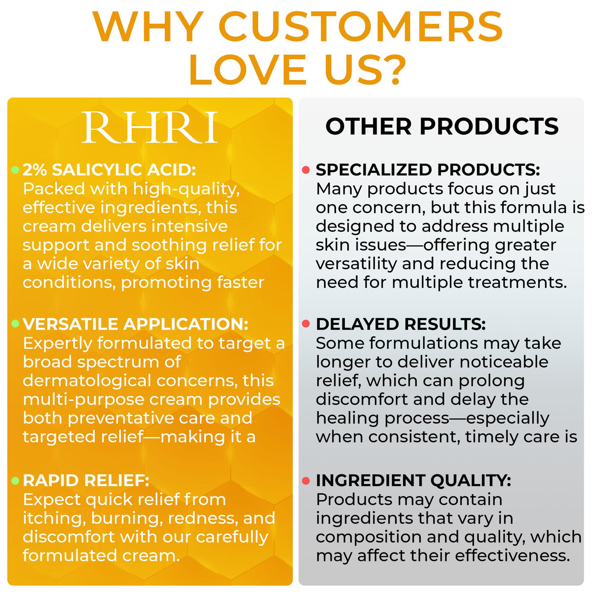 Rida Psoriasis Cream XL beside other skincare products