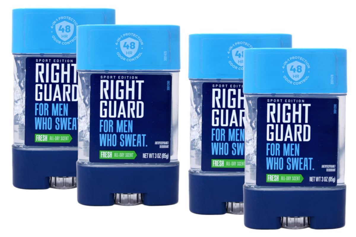 Right Guard Sport Antiperspirant Clear Gel packaging front view