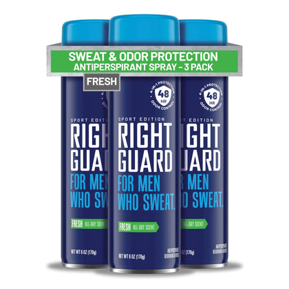 Right Guard Sport Fresh Scent Antiperspirant Spray front view
