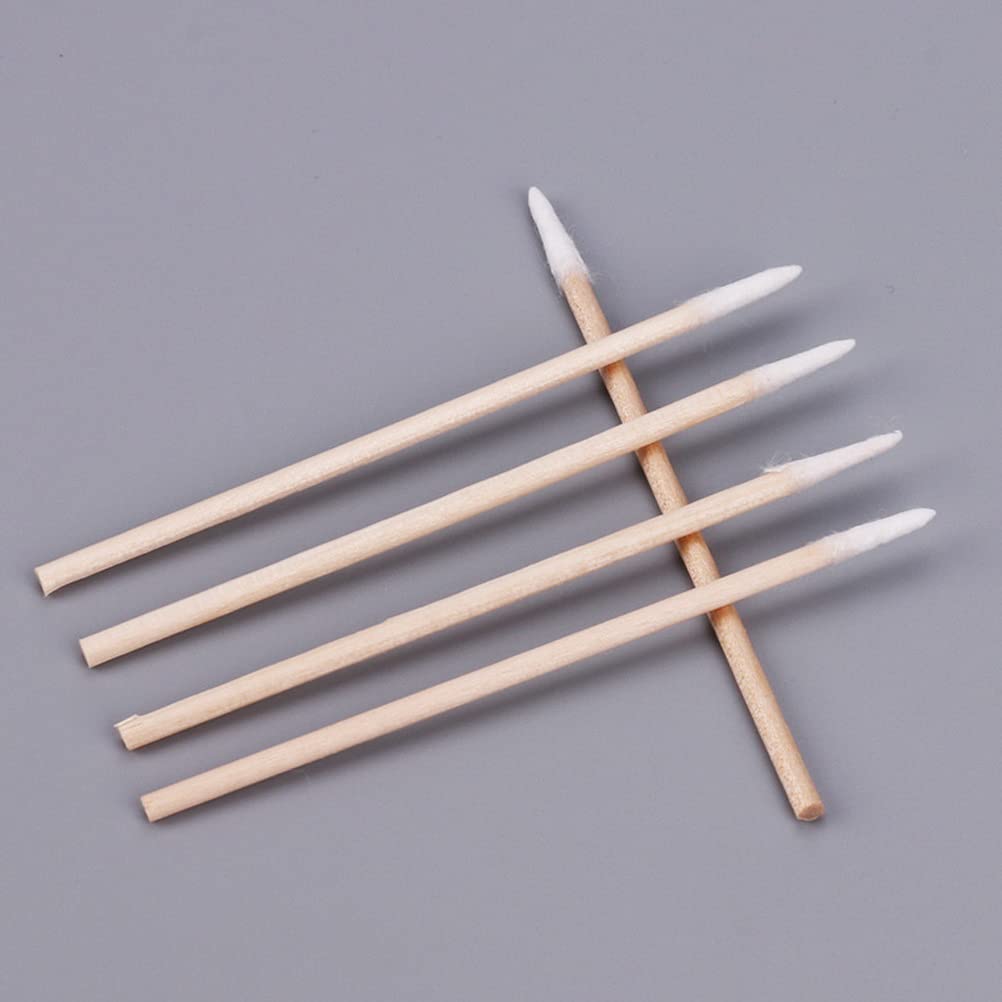 RIKWOG 600pcs Pointed Cotton Swabs displayed in bag