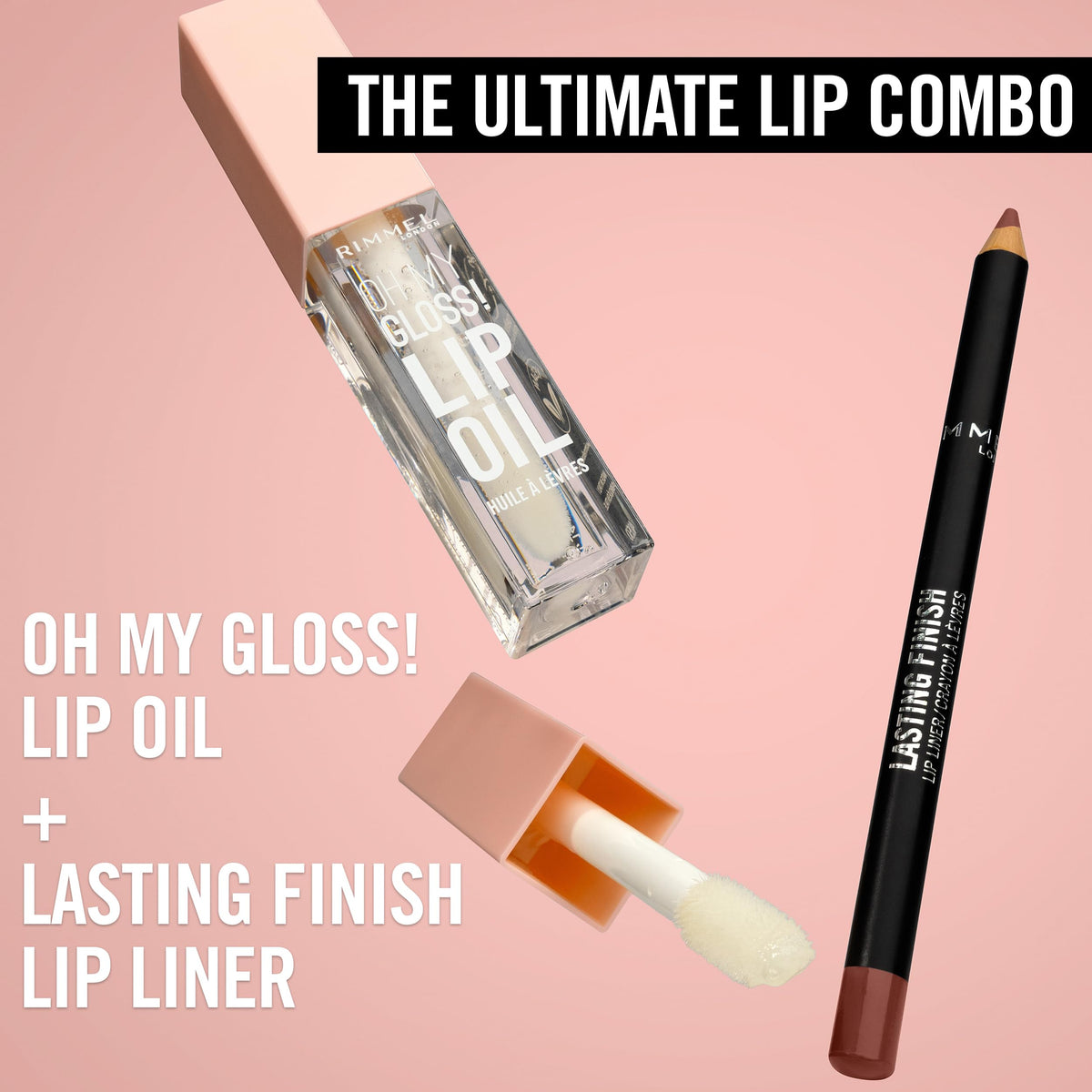 Rimmel Lasting Finish 8HR Lip Liner Pencil 705 Cappuccino on a vanity