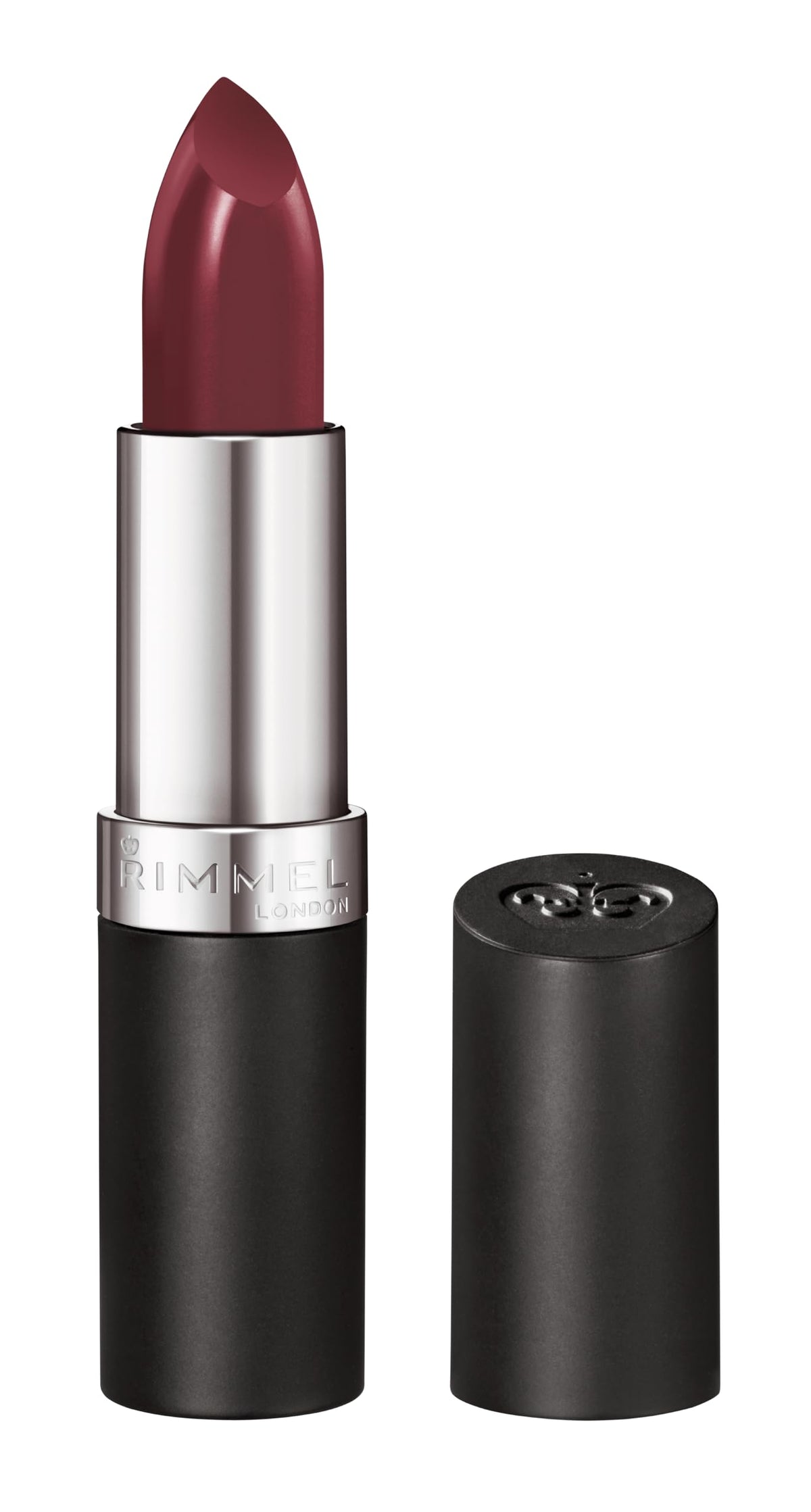Rimmel Lasting Finish Lipstick 124 Bordeaux front view