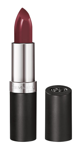 Rimmel Lasting Finish Lipstick 124 Bordeaux front view