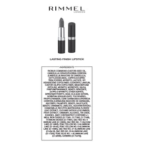 Rimmel Lasting Finish Lipstick close-up of Black Diamond pigment