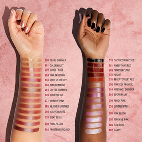 Rimmel Lasting Finish Lipstick packaging side view
