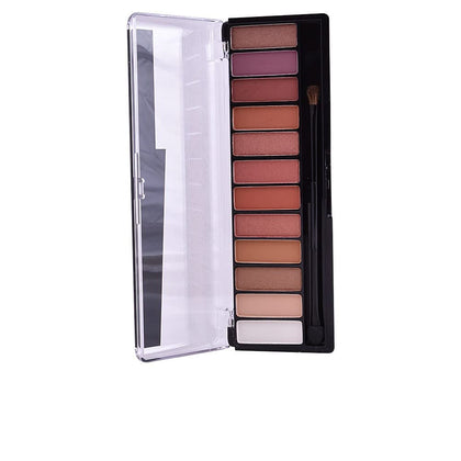 Rimmel Magnif'Eyes Eyeshadow Palette front view showing 12 shades