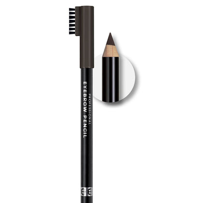 Rimmel Professional Eyebrow Pencil Dark Brown front view