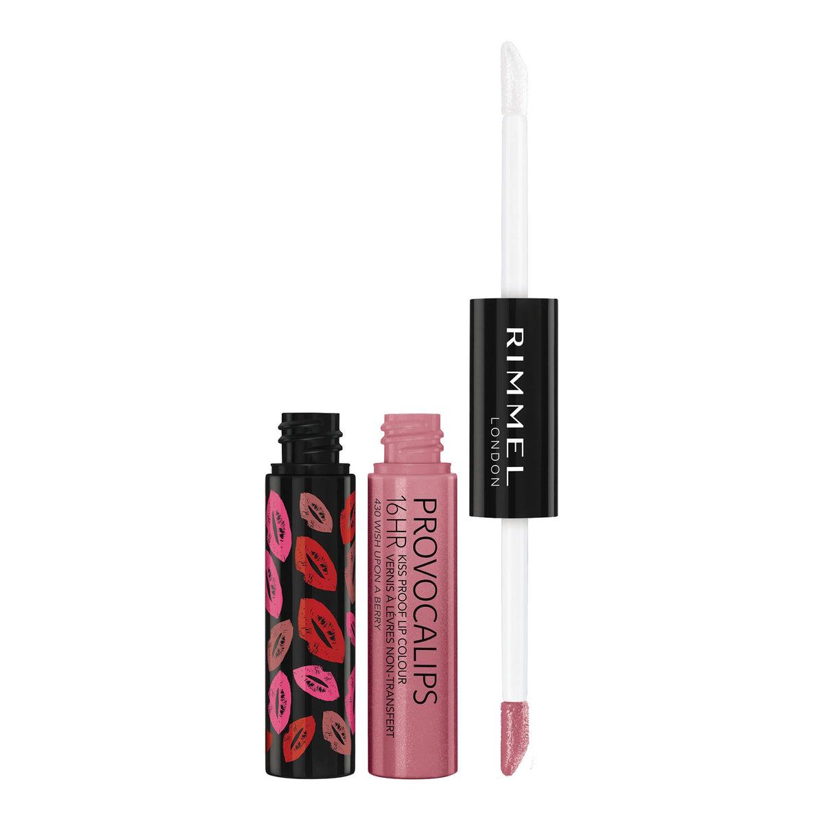 Rimmel Provocalips 16hr Kiss-Proof Lip Color 430 Wish Upon A Berry front view