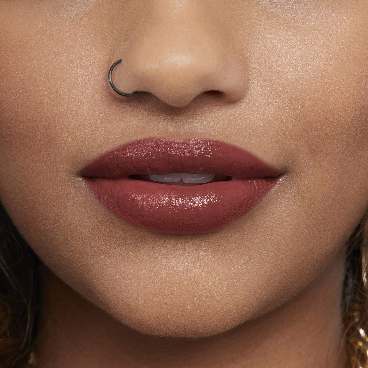 Rimmel Provocalips 16hr Kiss-Proof Lip Color on model's lips