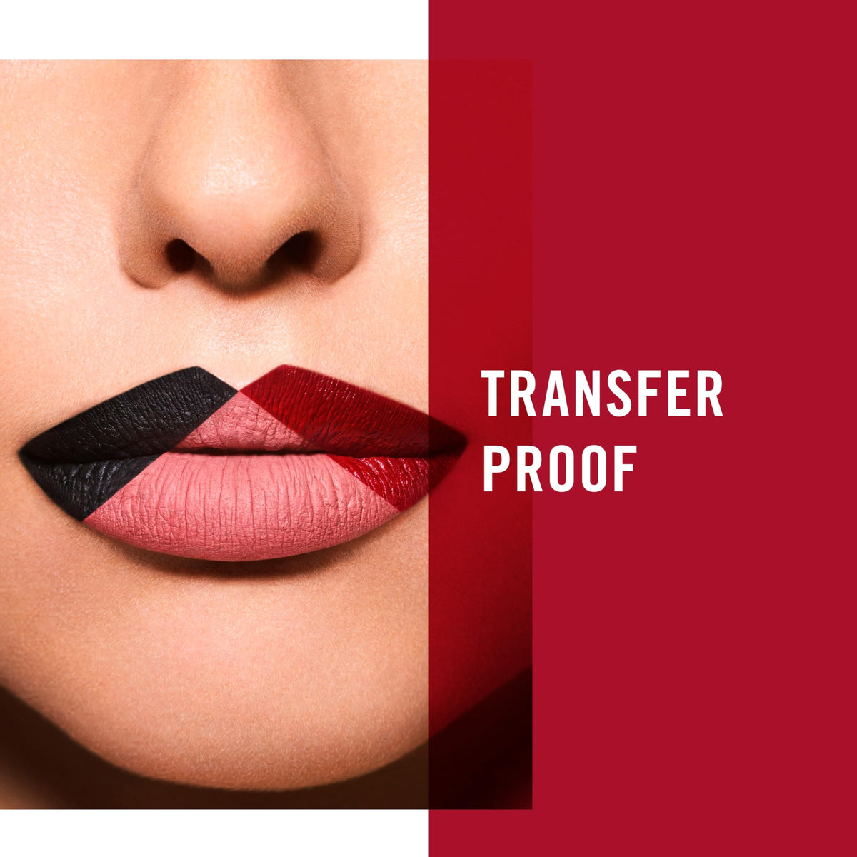 Rimmel Provocalips 16hr Kiss-Proof Lip Colour 570 Firecracker application process