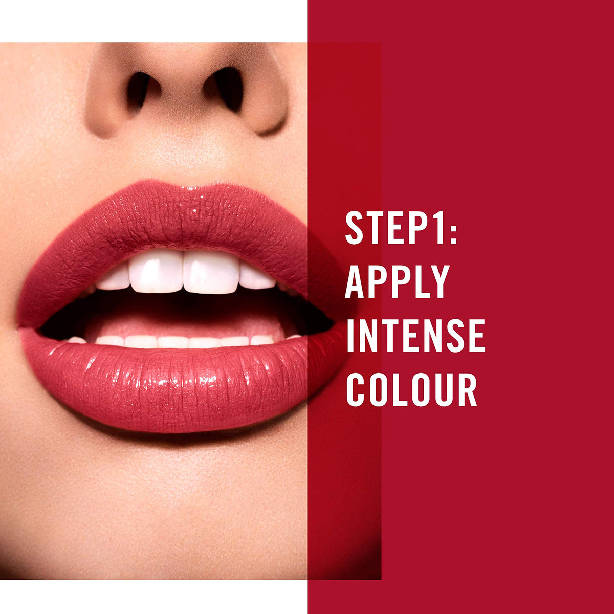 Rimmel Provocalips 16hr Kiss-Proof Lip Colour 570 Firecracker close-up