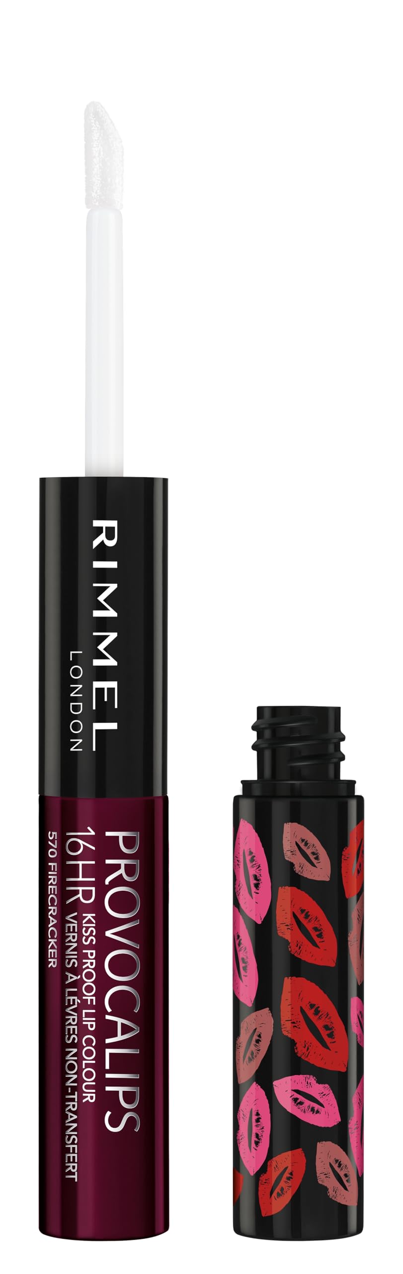 Rimmel Provocalips 16hr Kiss-Proof Lip Colour 570 Firecracker packaging