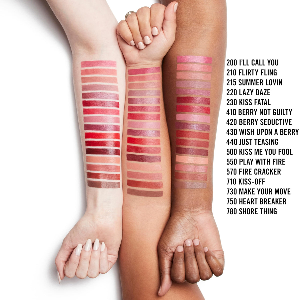Rimmel Provocalips 16hr Lip Color on model's lips