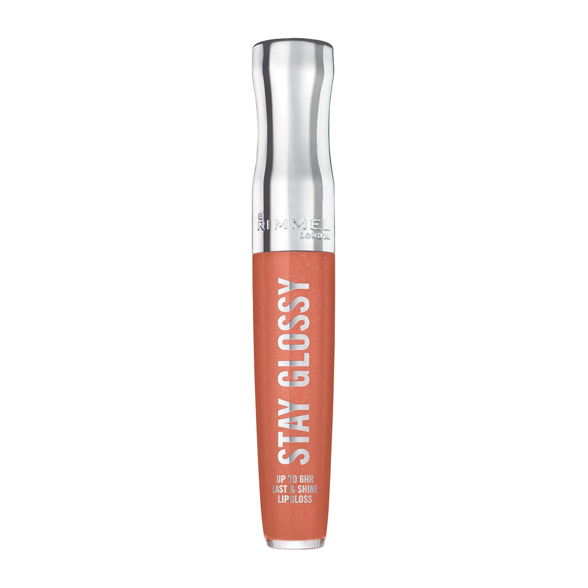 Rimmel Stay Glossy Lip Gloss 465 Melon-Air front view