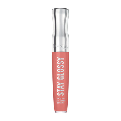 Rimmel Stay Glossy Lip Gloss 470 Perfect Peony front view