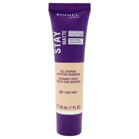 Rimmel Stay Matte Liquid Mousse Foundation 010 Light Porcelain front view