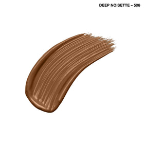 Rimmel Stay Matte Liquid Mousse Foundation 506 Deep Noisette on skin swatch