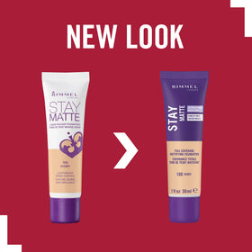 Rimmel Stay Matte Liquid Mousse Foundation 506 Deep Noisette packaging