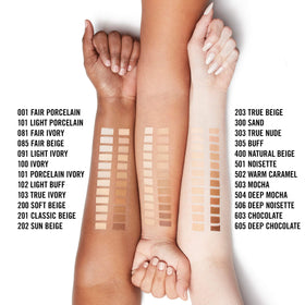 Rimmel Stay Matte Liquid Mousse Foundation with makeup brush