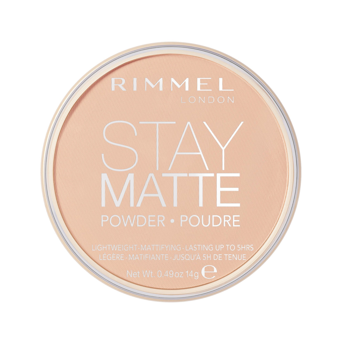 Rimmel Stay Matte Pressed Powder 003 Natural front view