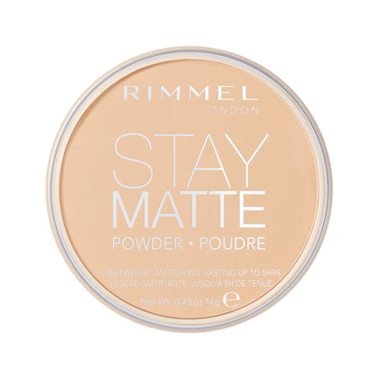 Rimmel Stay Matte Pressed Powder 011 Creamy Natural front view