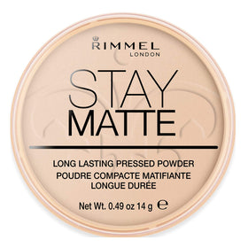Rimmel Stay Matte Pressed Powder Peach Glow packaging
