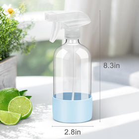 Rionisor 16 oz glass spray bottle filled with cleaning solution