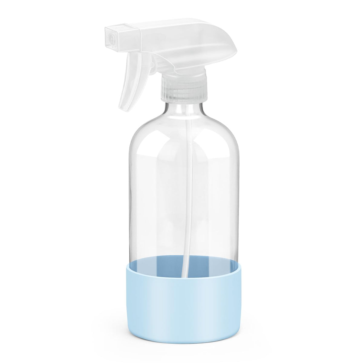 Rionisor 16 oz glass spray bottle front view with adjustable nozzle