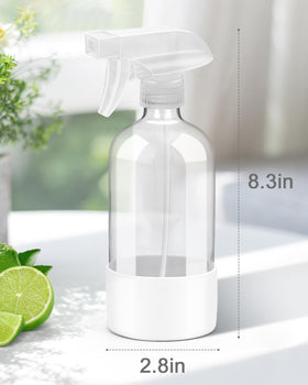 Rionisor glass spray bottle filled with cleaning solution
