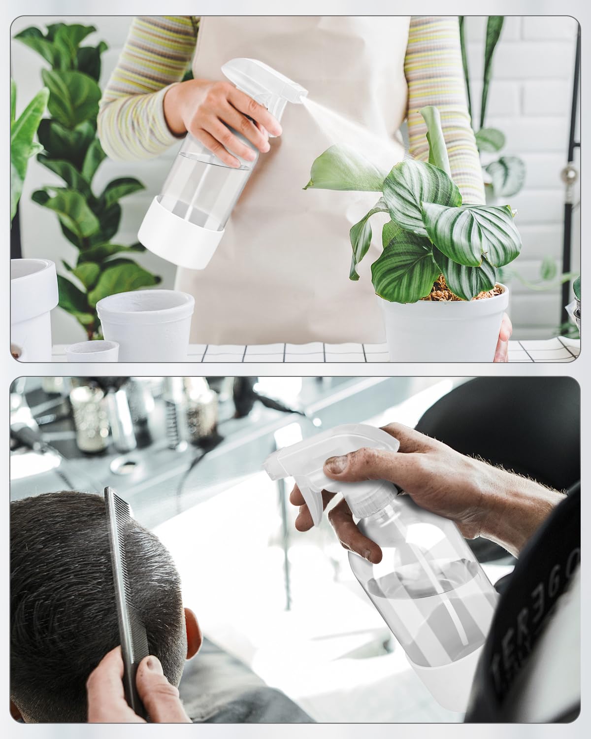 Rionisor glass spray bottle showcasing its durable design