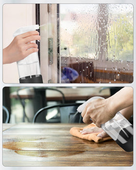 Rionisor glass spray bottle with replacement black cap