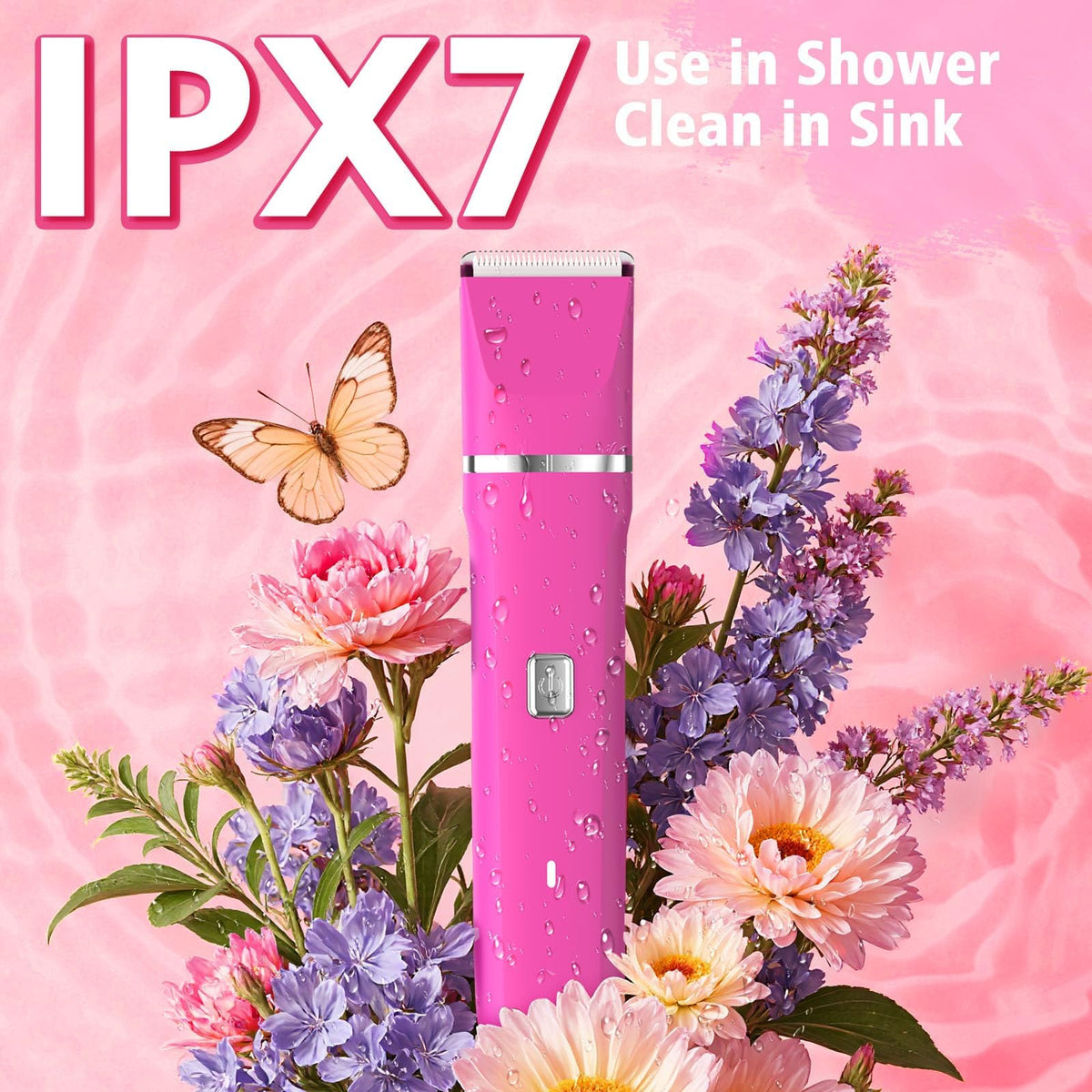 Risina 3-in-1 Trimmer with skin-friendly ceramic blades