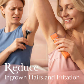 Risina Electric Razor ergonomic grip design