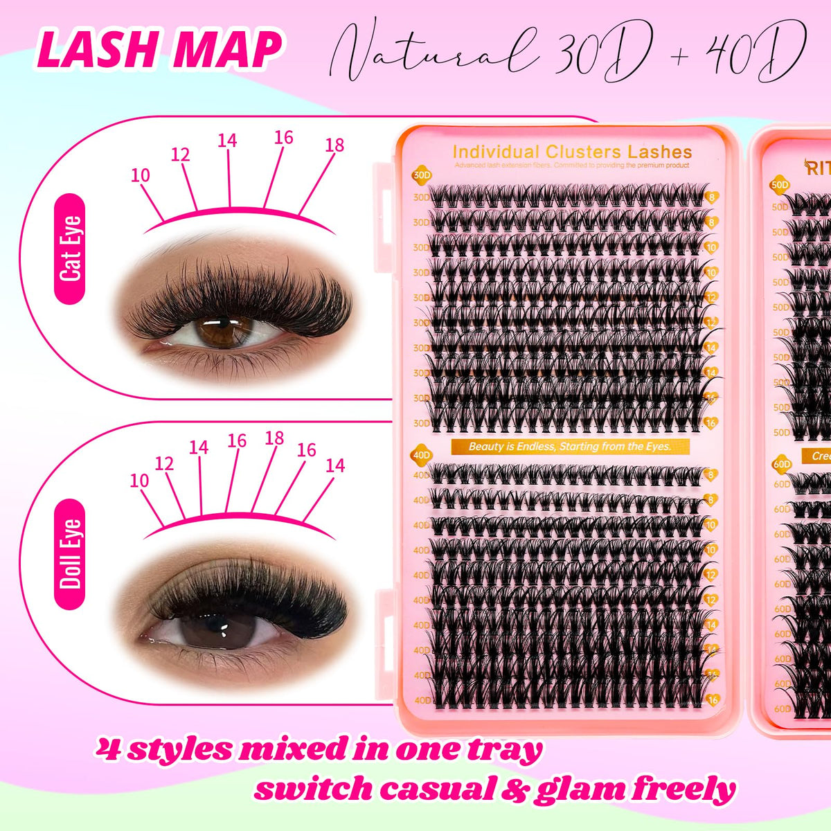 RITALASH Lash Bond and Seal included in the kit