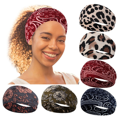 RITOPER Boho Headbands 6-pack assorted floral designs